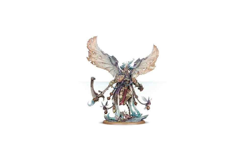 Close-up on Mortarion armor details for skilled painters