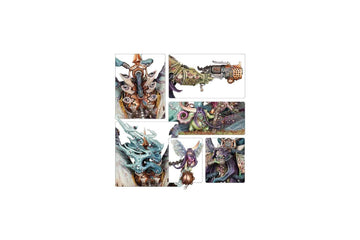 Mortarion with weapons showcases iconic armament for Warhammer 40k games