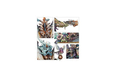 Mortarion with weapons showcases iconic armament for Warhammer 40k games
