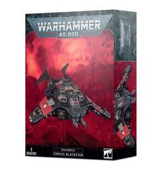 Games Workshop Deathwatch Corvus Blackstar model ready for tabletop battles.