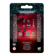 Games Workshop Deathwatch upgrade parts close-up showing fine detailing for customized armies