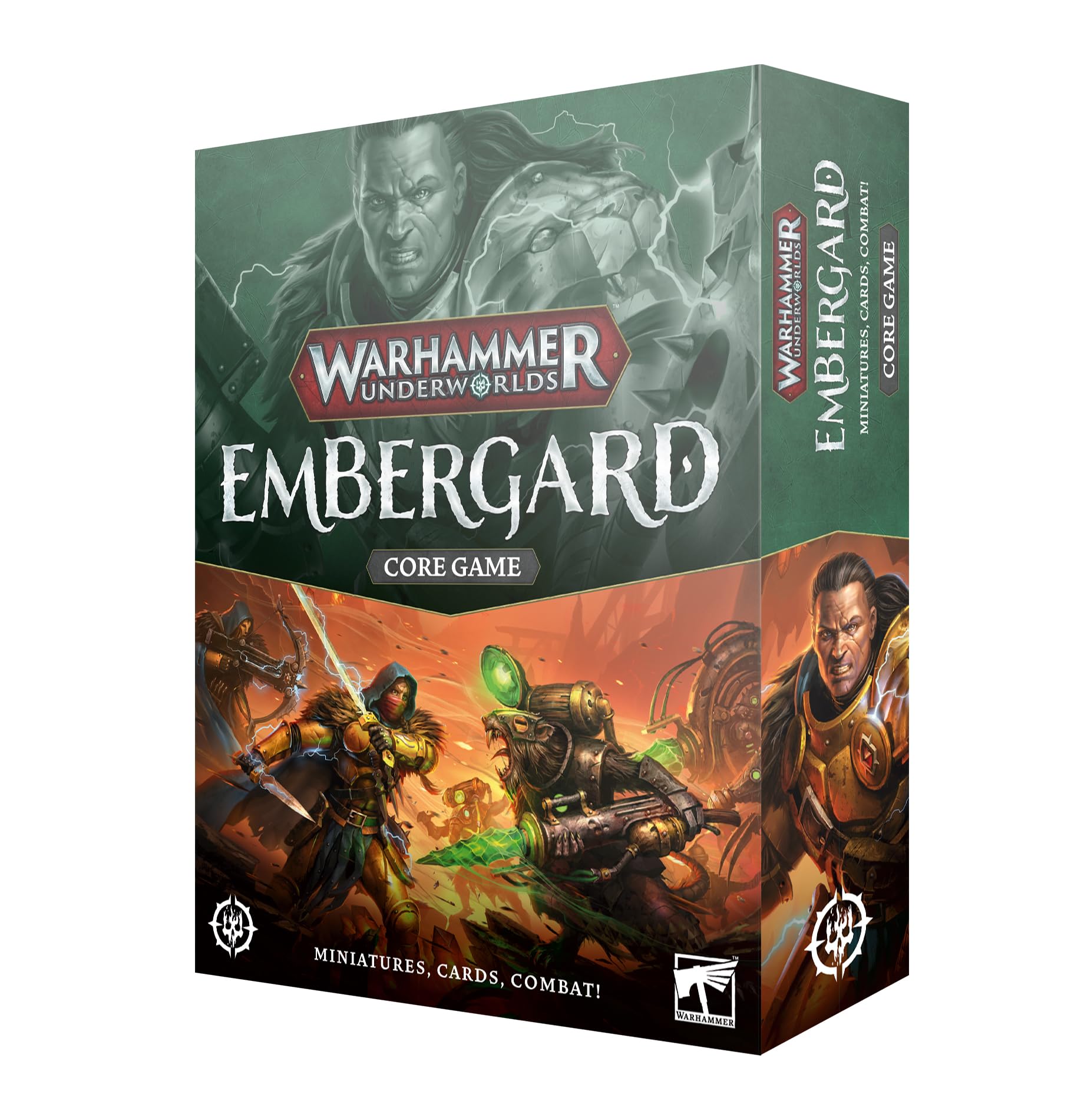 Games Workshop Emberwatch blue miniatures in push-fit plastic for quick setup.