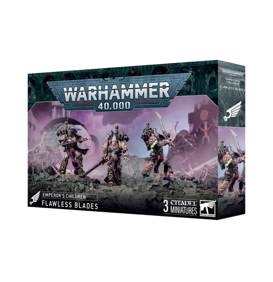 Games Workshop Flawless Blades: interchangeable heads, blades, and grenades for customization.