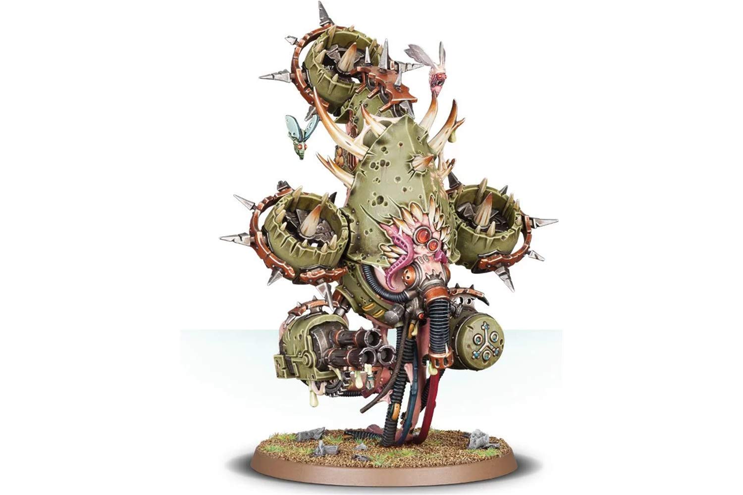 Games Workshop Foetid Bloat-Drone back detail showcases grotesque textures and stretched skin