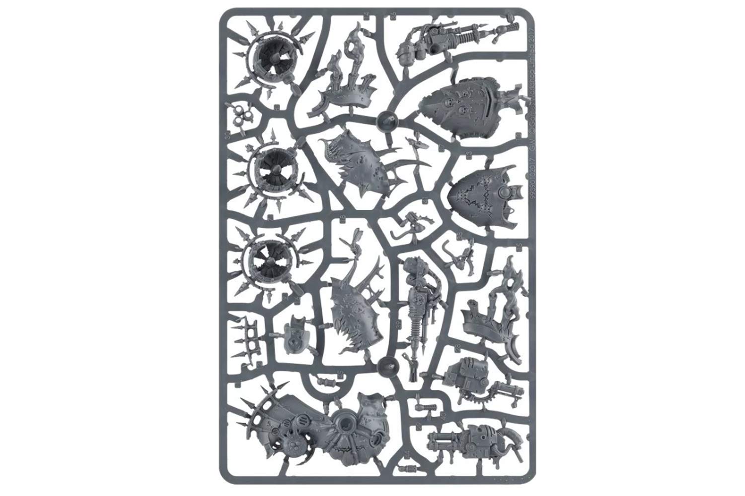 Games Workshop 60mm base included provides stable posing for display and games