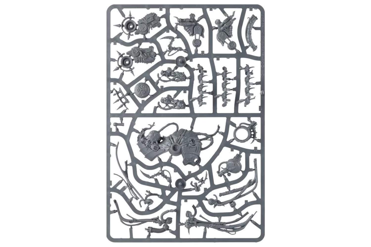 Games Workshop Foetid Bloat-Drone carapace options offer three distinct looks