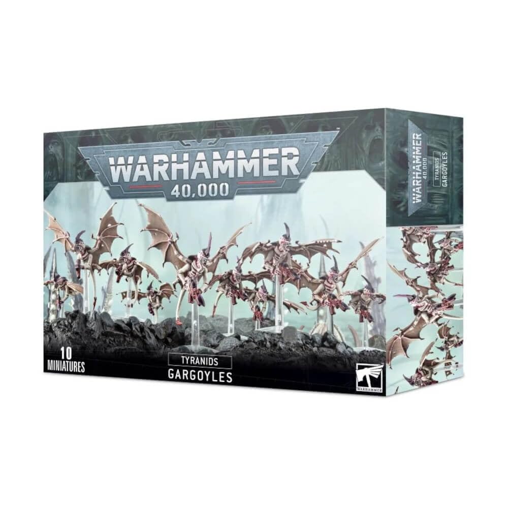 Games Workshop Gargoyle Brood Tyranids sculpt detail for immersive painting sessions.