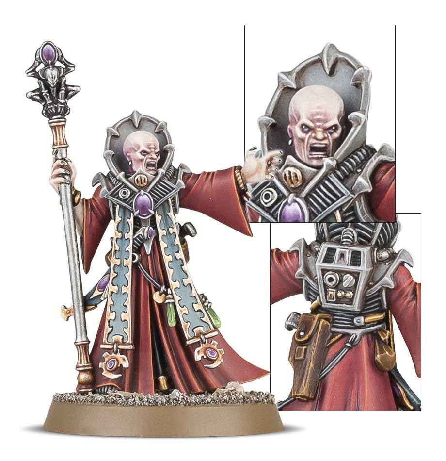 Games Workshop Genestealer Cults Broodcoven two Familiars add character and depth to squads.