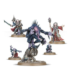 Games Workshop Genestealer Cults Broodcoven Primus pose for dynamic gameplay.
