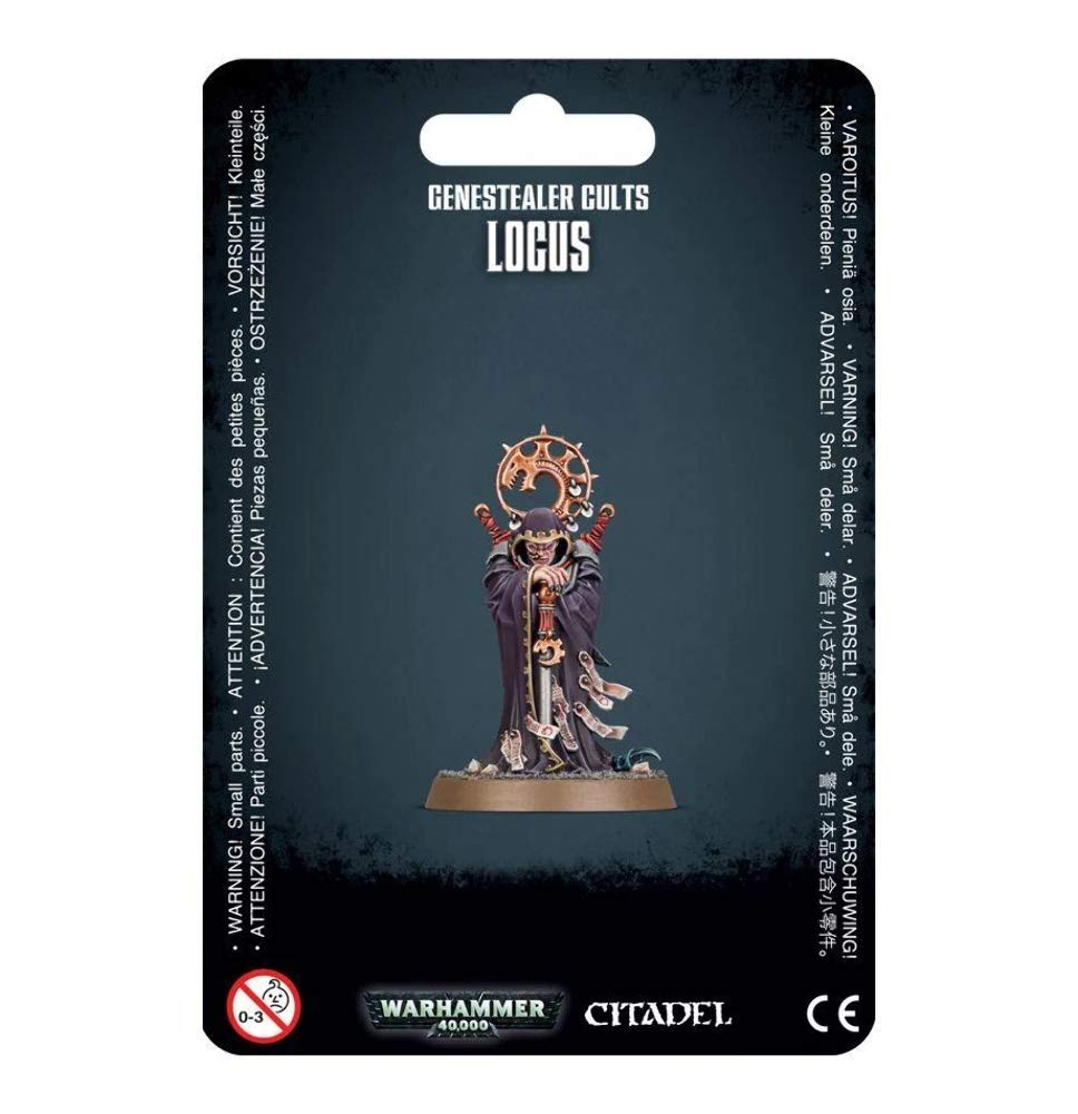 Games Workshop Genestealer Cults locus plastic model for hobby modeling