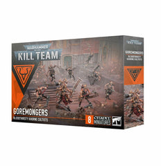 Games Workshop Goremongers token sheet helps track in-game effects.
