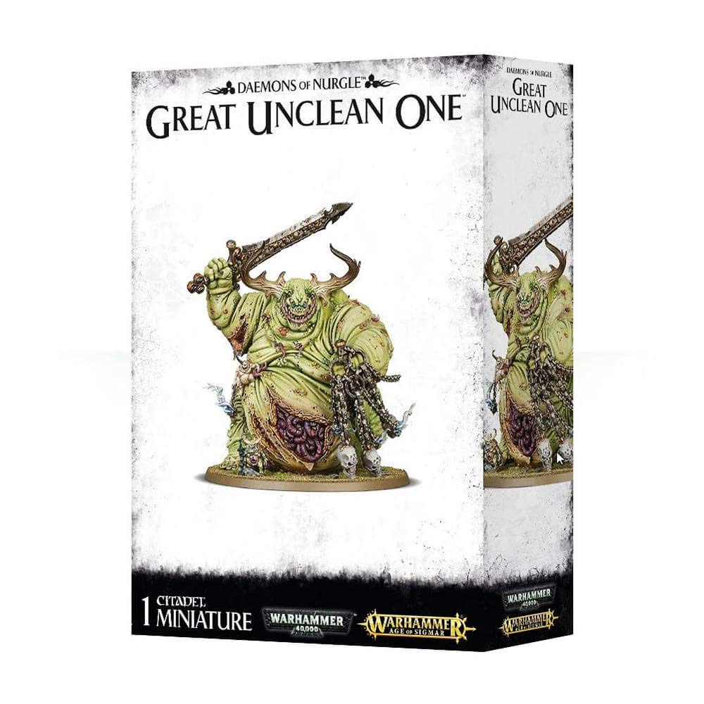 Games Workshop Great Unclean One base-ready pose, anchor for armies