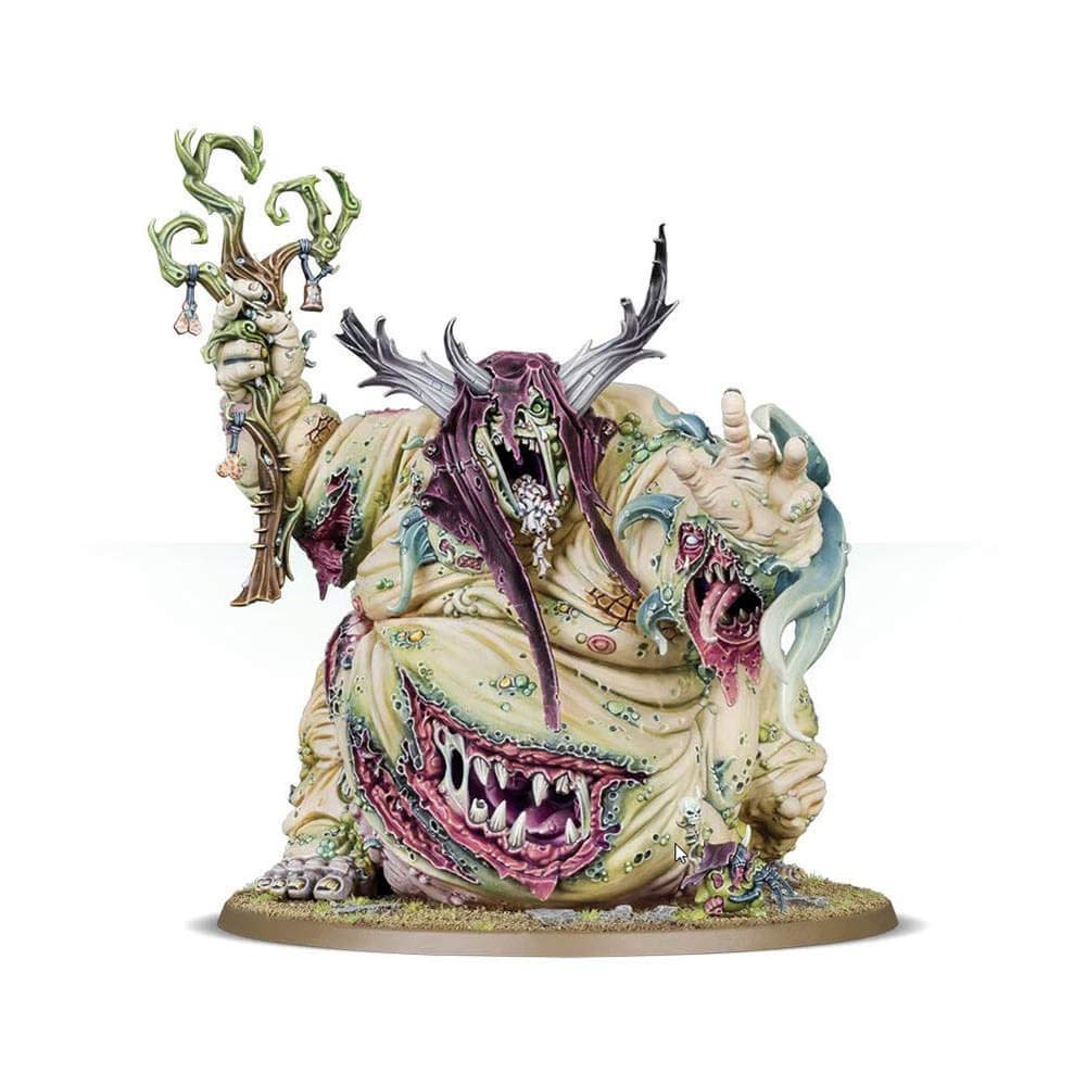 Games Workshop Great Unclean One tentacles detail, ideal for painting inspiration