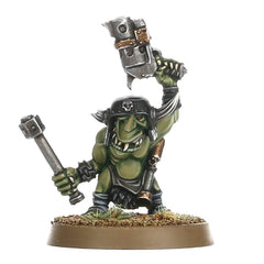 Runtherd assembly options for a commanding centerpiece among your Gretchin squad.