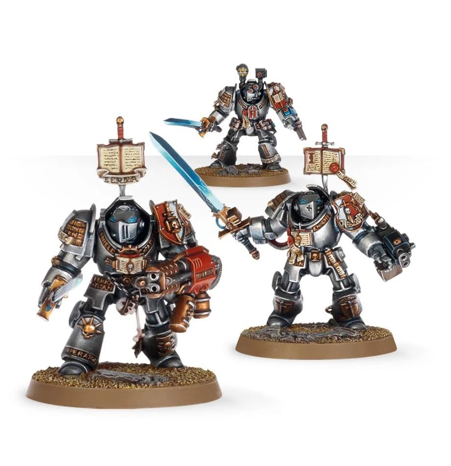 Games Workshop Grey Knights Paladin squad variant shows an elite unit option.
