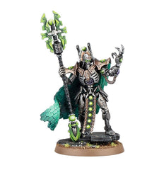 Games Workshop Imotekh Stormlord staff-destroyer showcases the powerful weapon for dramatic battle moments.