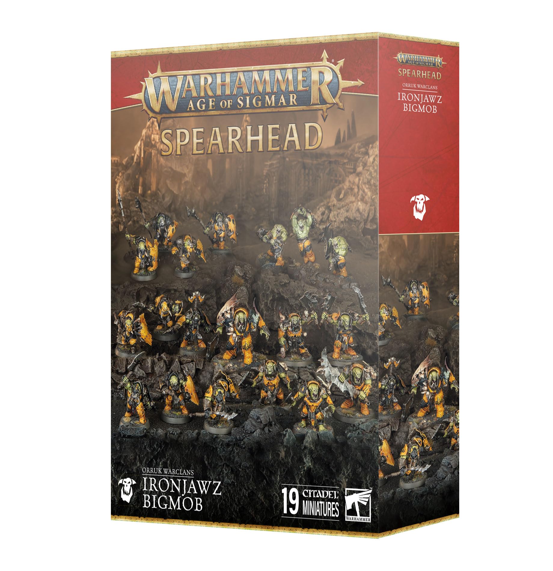 Games Workshop Ironjaqz Bigmob Brute Ragerz, perfect for table-ready mayhem.
