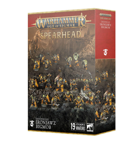 Games Workshop Ironjaqz Bigmob Brute Ragerz, perfect for table-ready mayhem.