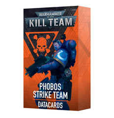 Games Workshop Kill Team Phobos Datacards cover for rapid battlefield planning and list reference.