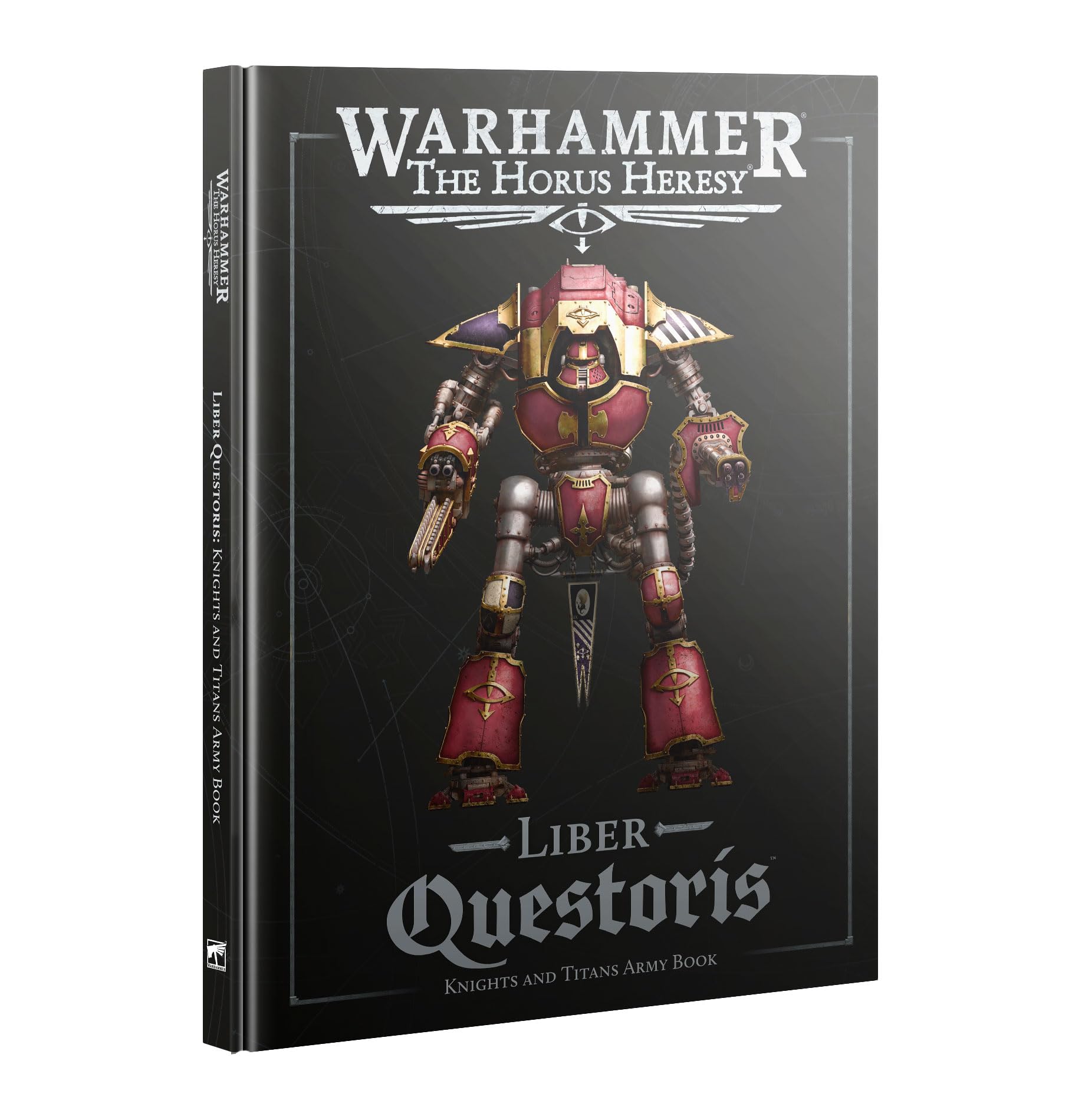 Games Workshop Liber Questoris cover—stunning art for painting inspiration and display