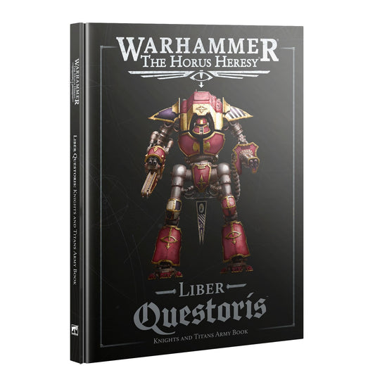 Games Workshop Liber Questoris cover—stunning art for painting inspiration and display