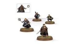 Games Workshop base setup with a stable stand for gameplay and display