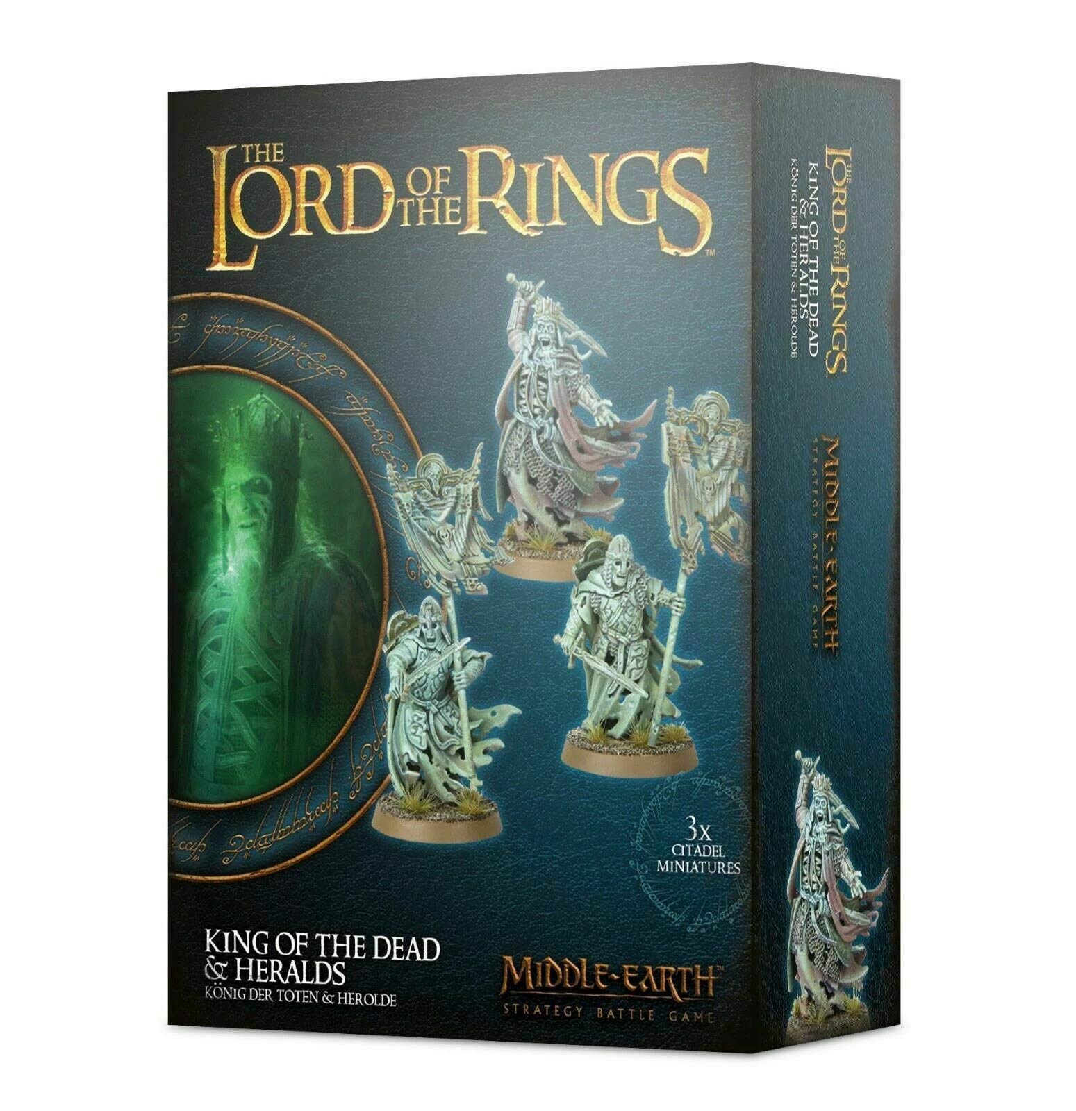 Games Workshop King of the Dead miniature ready for epic tabletop battles.