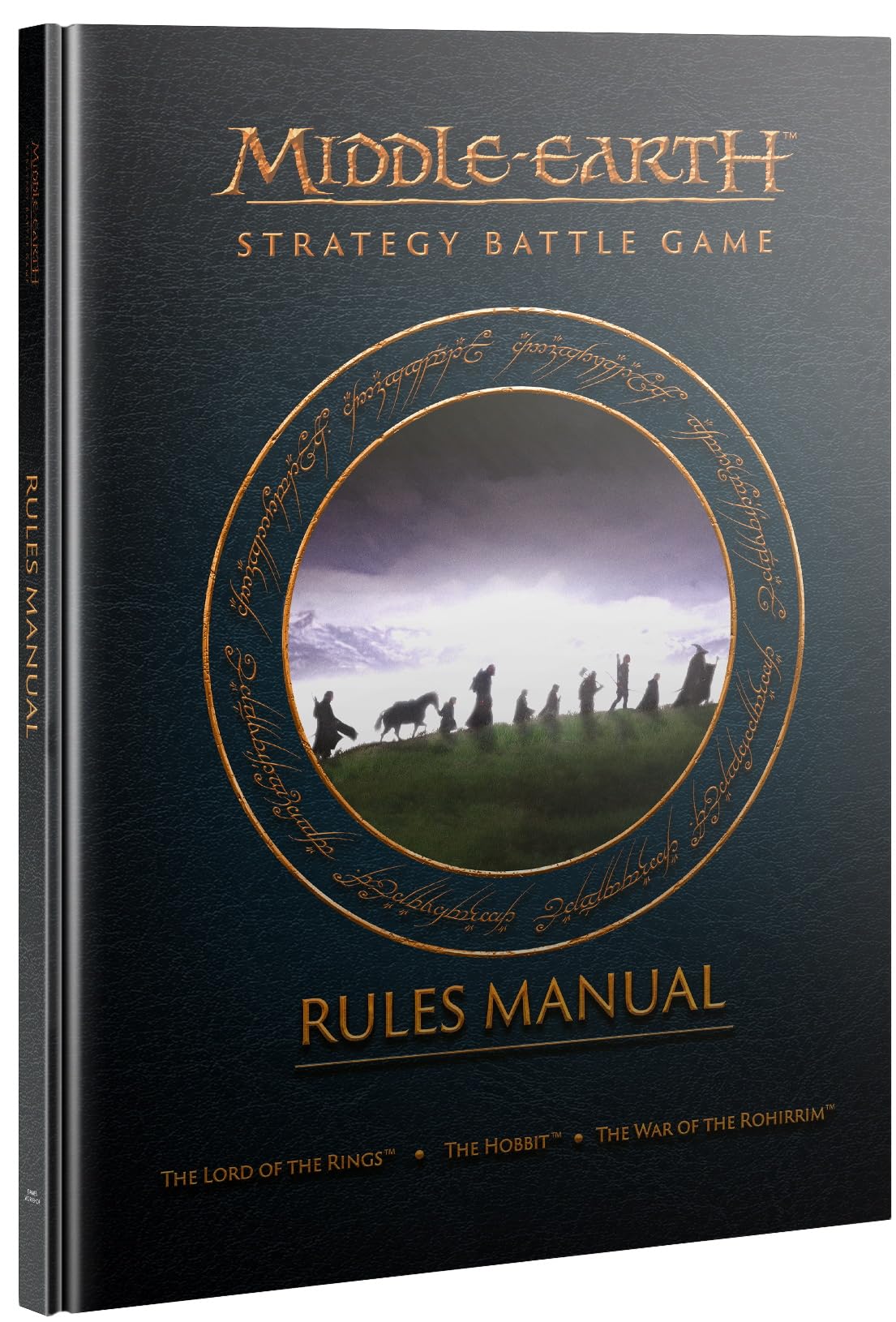 Games Workshop Middle-Earth Strategy Battle Game Rules Manual cover offers strategic guidance for scenarios