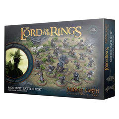 Games Workshop Mordor Battlehost Witch-king mounted miniatures for epic Middle-earth battles