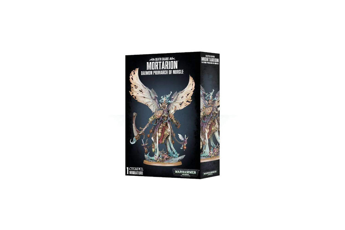 Games Workshop Mortarion wings showcase massive decaying detail for dramatic tabletop presence