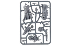 Games Workshop Nauseous Rotbone instruments close-up, enhances storytelling during battles.