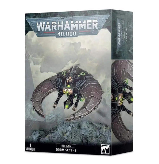 Games Workshop Necrons Doom Scythe Night Scythe miniature for tabletop battles and display