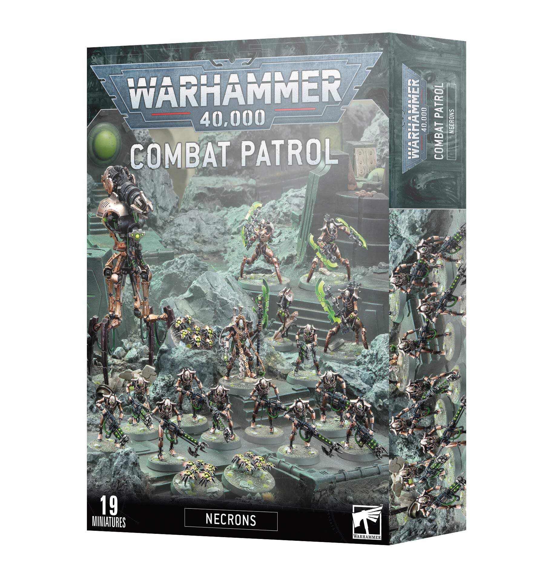 Games Workshop Necron Overlord miniature for Combat Patrol, ideal to expand your army.