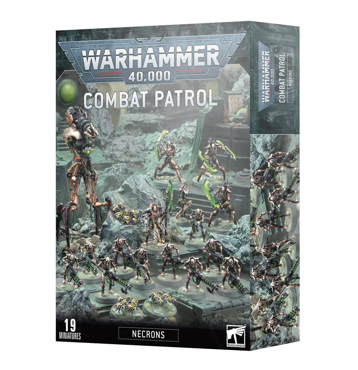 Games Workshop Necron Overlord miniature for Combat Patrol, ideal to expand your army.