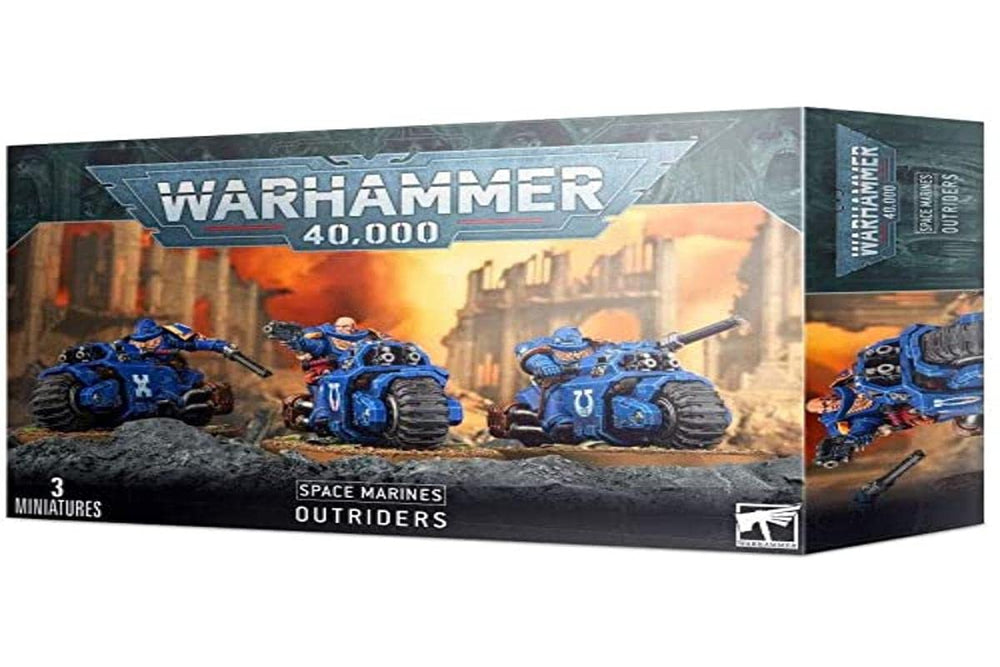 Games Workshop Outriders squad ready for rapid vanguard assault.