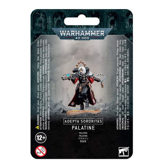 Games Workshop Palatine miniature from Warhammer 40k, ideal for expanding the Adepta Sororitas battle line.