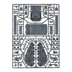 Games Workshop Plagueburst Crawler unassembled-parts shows a detailed 71-piece kit