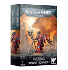 Games Workshop Primaris Techmarine assembly pose photo for hobbyists and display