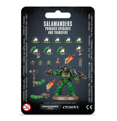 Games Workshop Salamanders upgrades shoulder pads for Type-X armor enhance kit customization.