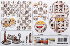 Games Workshop Sector Mechanicus 40mm and 32mm bases for versatile basing.