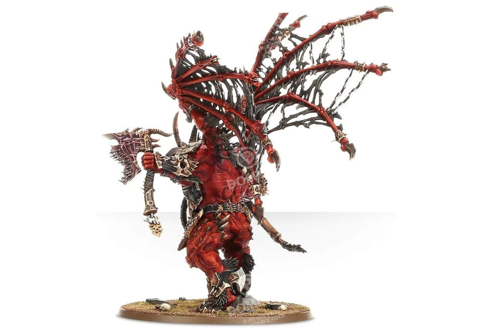 Skarbrand multi-part plastic kit for customized Bloodthirster builds.