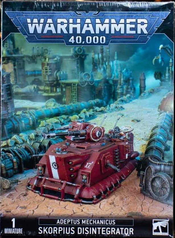 Games Workshop Skorpius Disintegrator side profile ideal for display and dynamic tabletop scenes.