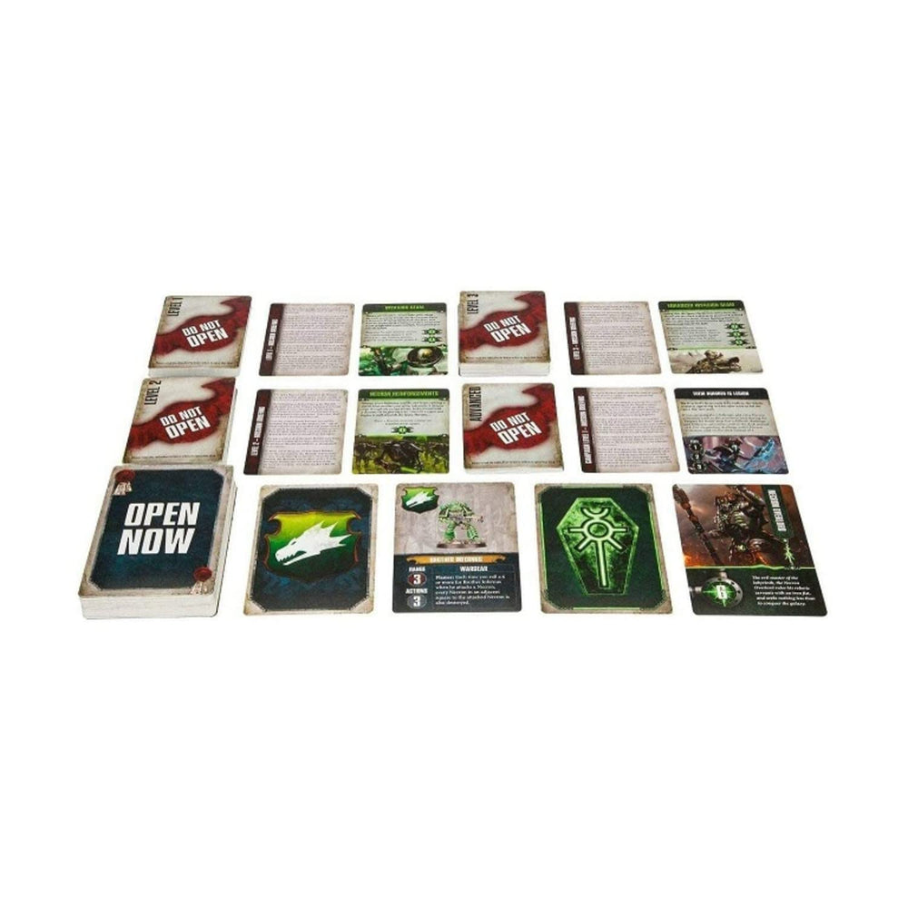 Games Workshop Space Marine Adventures dice and cards speeding up setup and play