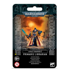 Games Workshop Space Marine Archivist figurine, ideal for display, painting, and tabletop battles