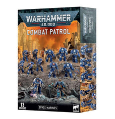 Games Workshop Space Marines Combat Patrol box with 13 multipart miniatures for starting a Warhammer 40K army
