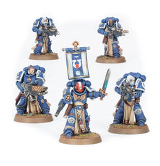 Games Workshop Space Marines Sternguard Veteran showcases weapon variety for customizable firepower.