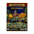 Games Workshop Spearhead Seraphon miniature front view, ideal for display and painting inspiration.