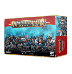 Games Workshop Stormcast Vigilors with stormcaller bows, ideal for scouting and ranged support.