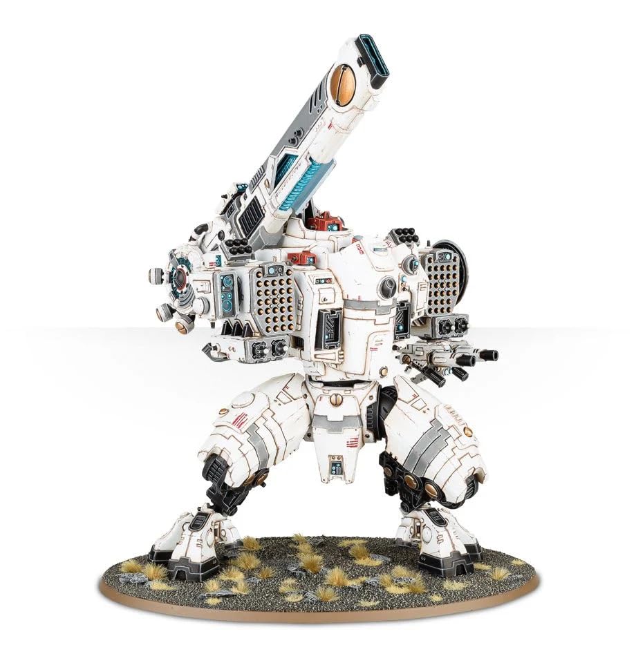 Games Workshop Stormsurge Tau with oval base, ready for display or epic battles