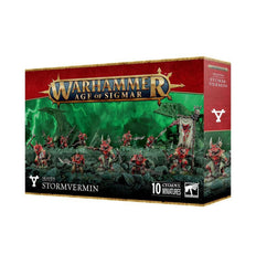 Games Workshop Stormvermin elite guard weapons show long polearms for defense.
